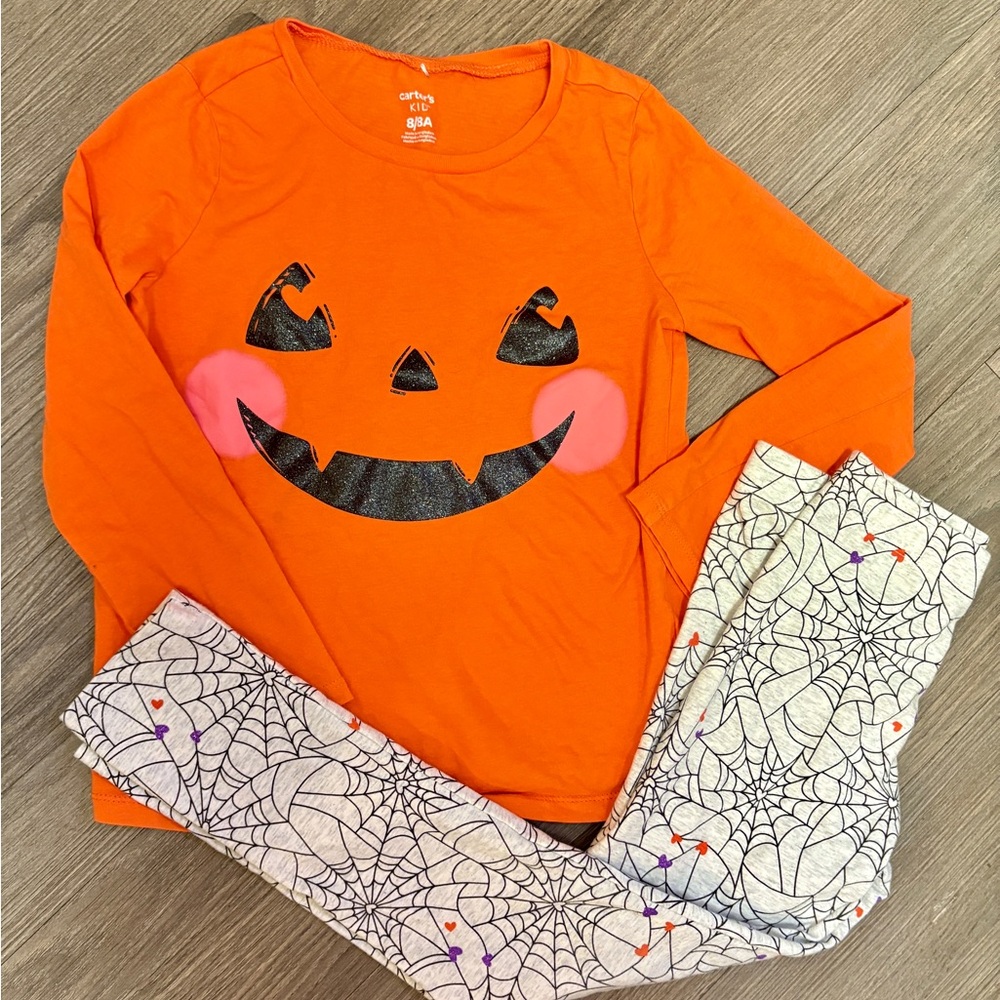 CARTERS HALLOWEEN SET GIRLS SIZE 8